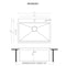 Ruvati 27 x 20 inch RV Workstation Drop-in Topmount Bar Prep Kitchen Sink 16 Gauge Stainless Steel RVH8207 - alternate 4